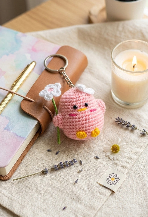 Cute Couple Keychain