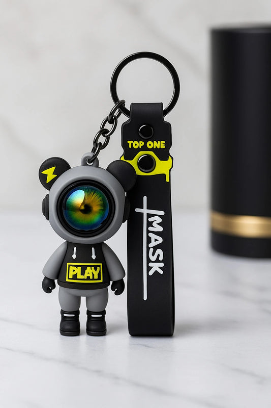 The minglebox Astronaut Figure Pilot Keychain