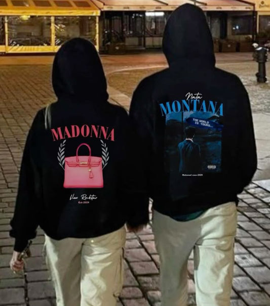 Personalized Trending Couple Hoodie – Custom Printed