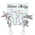 Always Together Couple Keychain