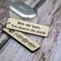 Personalized Style Couple Keychain