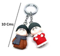 Forever Bond Couple Keychain