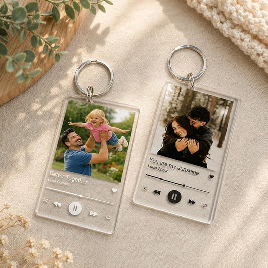 Cute Memory Couple Keychain Combo Pack