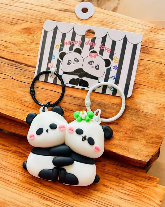 His & Hers Matching Couple Keychain