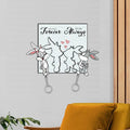 Always Together Couple Keychain