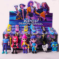 KPOP Demon Hunters Anime Character Keychain (Set of 6) – Cute Kawaii PVC Key Rings for Bags, Car Keys, Backpacks & Gifts