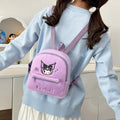 Cute Plush Mini Backpack for Girls – Hello Kitty, Kuromi & My Melody Soft Furry Kawaii Bagpack