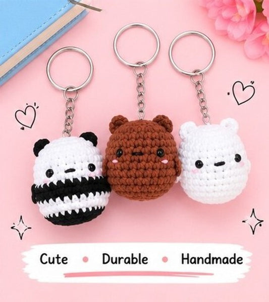 Love Knot Couple Keychain