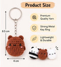 Love Knot Couple Keychain