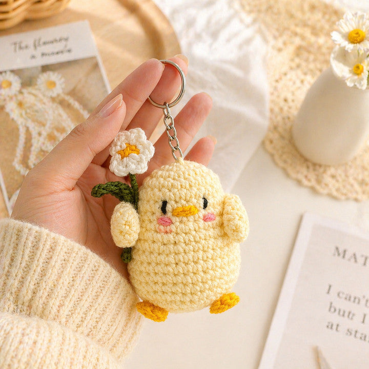Adorable Us Couple Keychain