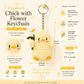 Adorable Us Couple Keychain