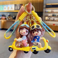 Romantic Pair Couple Keychain