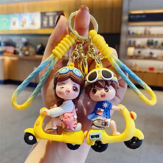 Romantic Pair Couple Keychain