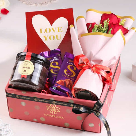 Forever Love Premium Gift Hamper – Anniversary, Wedding & Romantic Gift