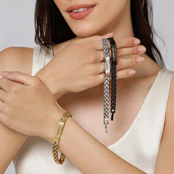 Personalised Couple Bracelet Sets