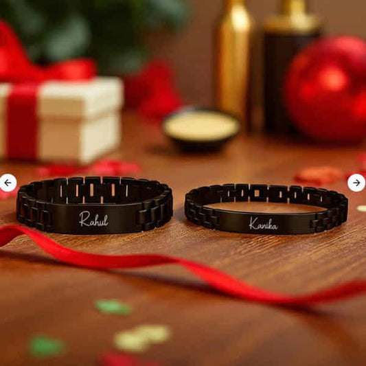 Personalised Couple Bracelet Sets