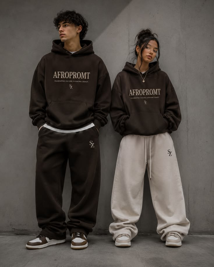 Personalized Trending Couple Hoodie – Custom Printed