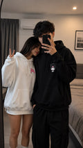 Personalized Trending Couple Hoodie – Custom Printed