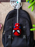 3 in 1 spiderman Pattern keychain