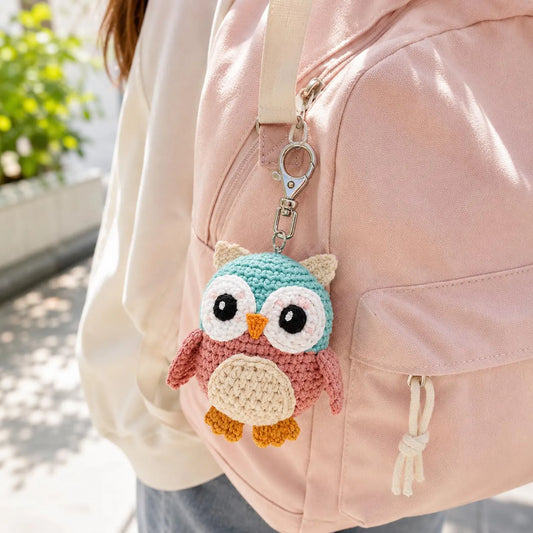 Owl Amigurumi Keychain