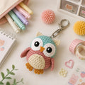 Owl Amigurumi Keychain