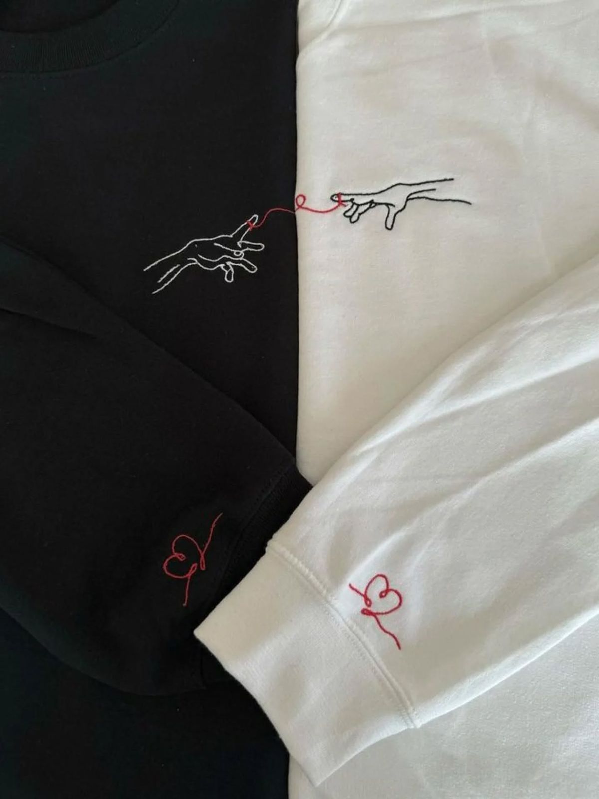 Connected by Love – Premium Couple Oversized Hoodie
