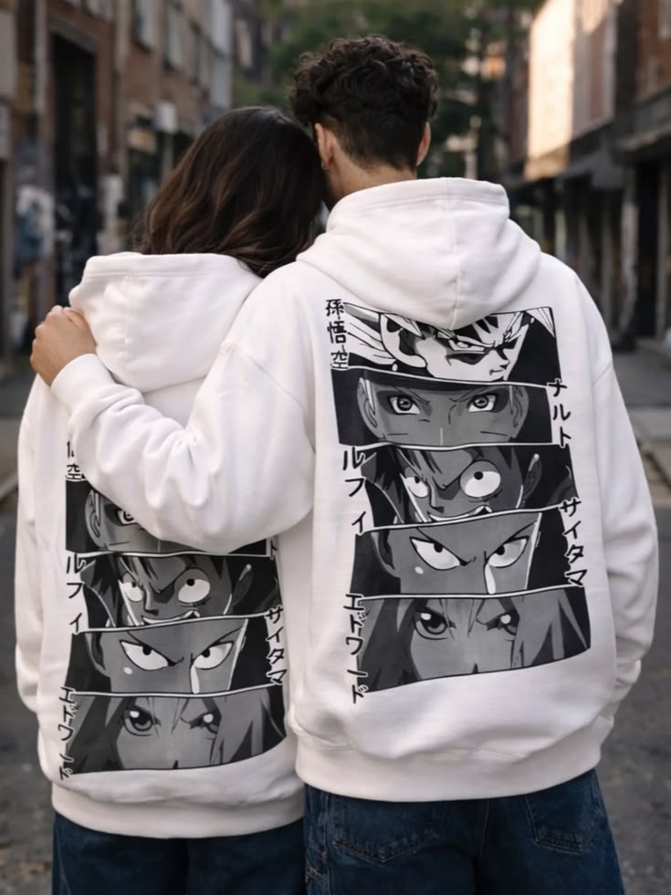 “Eyes Say It All” Couple Hoodie