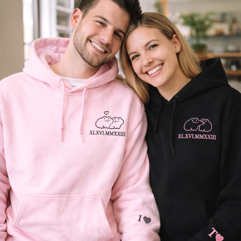 Forever Us – Matching Couple Hoodies