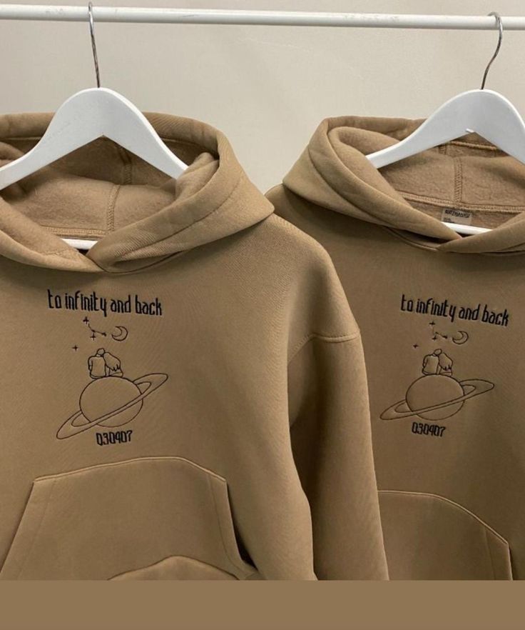 To Infinity & Back – Premium Couple Oversized Hoodies