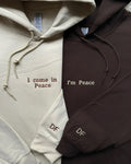 Peace We Share – Premium Couple Oversized Hoodies