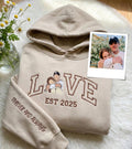 Personalised Forever & Always – Premium Couple Oversized Hoodie 🫶🤎