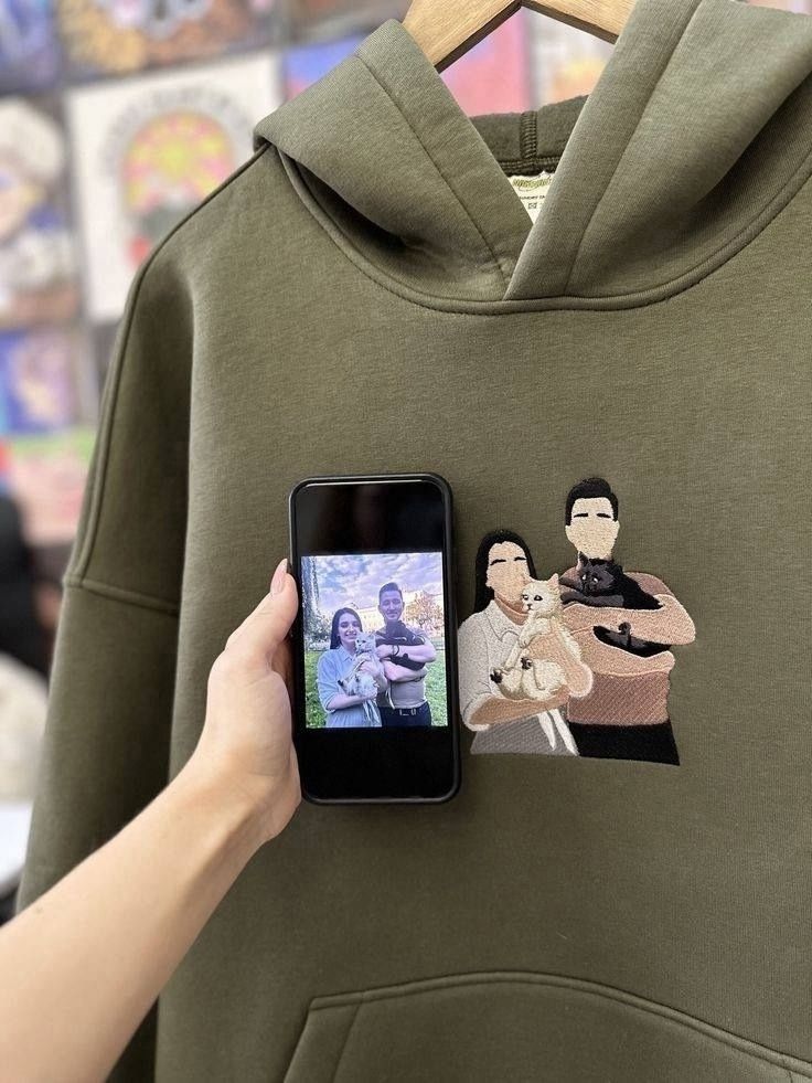 Customized Embroidered Hoodies 1 Piece