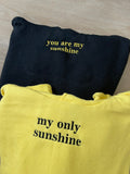 You Are My Sunshine – Premium Couple Oversized Hoodies ☀️