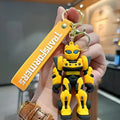 Transformer Robot 3D Rubber Keychains Bumble Bee Keyring & Quirky Bag Key Chain Key Chain